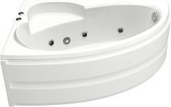 Bas Акриловая ванна Сагра 160x100 L с гидромассажем – фотография-3